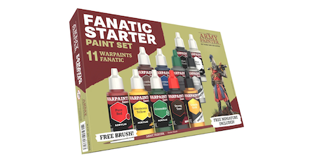 Army Painter paint sets and accessories for miniature painting